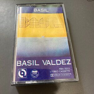 Basil Valdez Cassette Album Black Gold Recordings Made in Philippines